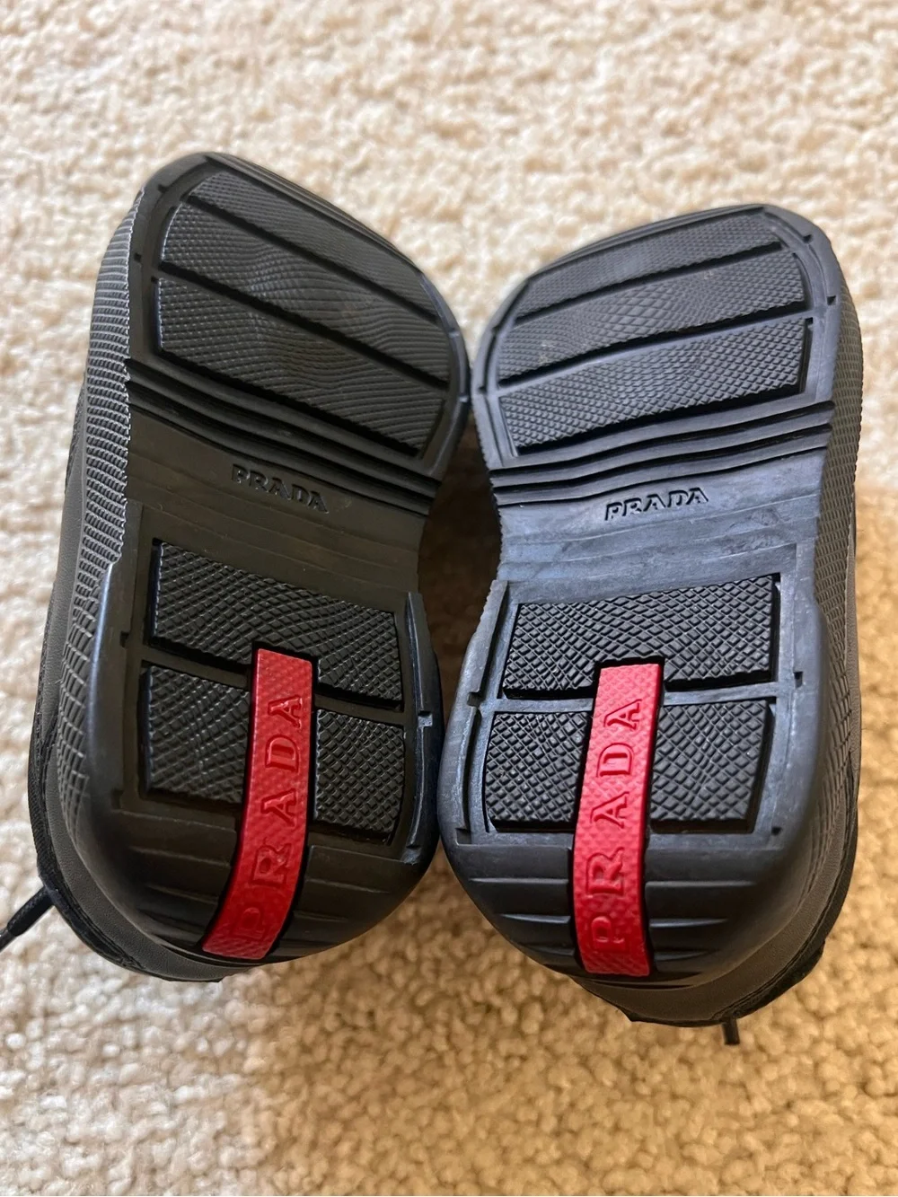 Prada Kids Black Shoes